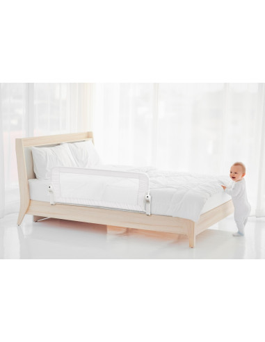 UP-bj_8901,Bariera de protectie, BabyJem, 120 x 48,5 cm, alb