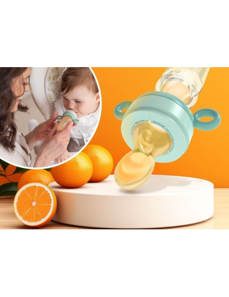UP-NEN-BAB-AK027,Neno Gusto – recipient pentru fructe cu linguriță