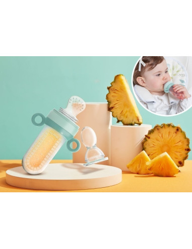 UP-NEN-BAB-AK027,Neno Gusto – recipient pentru fructe cu linguriță