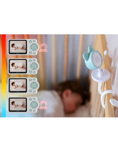 UP-NEN-MAM-NN010,Neno Bambino – monitor electronic pentru bebeluși cu receptor wireless