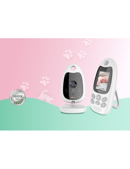 UP-NEN-MAM-NN006,Neno Gato 2 – monitor electronic pentru bebeluși cu receptor wireless