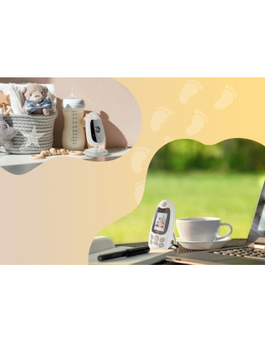 UP-NEN-MAM-NN006,Neno Gato 2 – monitor electronic pentru bebeluși cu receptor wireless