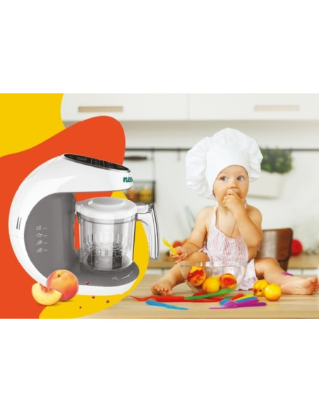 UP-NEN-MAM-UR001,Neno Cibo – blender pentru copii cu funcție de gătire la abur