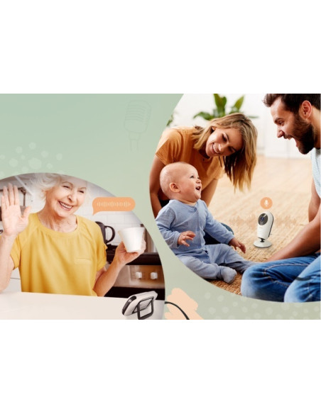 UP-NEN-MAMNN004,Neno Vera – baby monitor cu receptor wireless