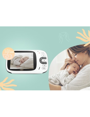 UP-NEN-MAMNN004,Neno Vera – baby monitor cu receptor wireless