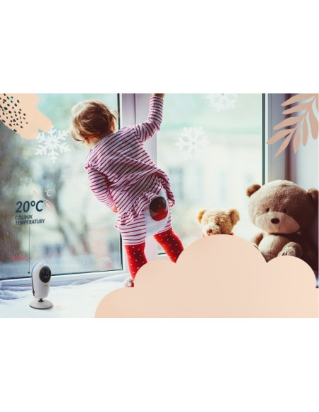UP-NEN-MAMNN004,Neno Vera – baby monitor cu receptor wireless