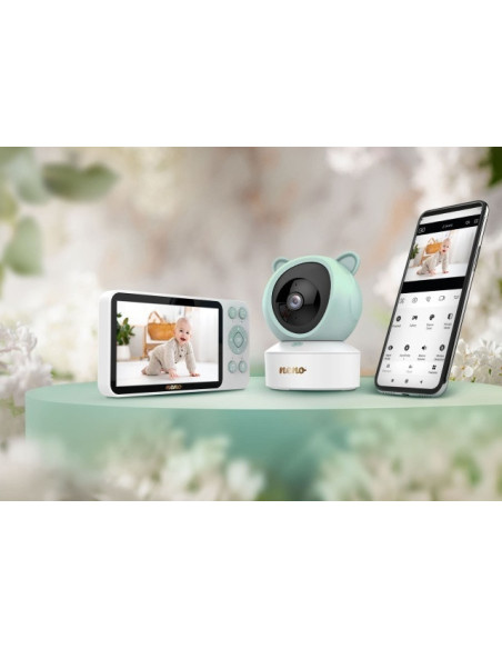UP-NEN-MAM-NN009,Neno Ivo – video-monitor rotativ cu receptor, conectare si prin telefon