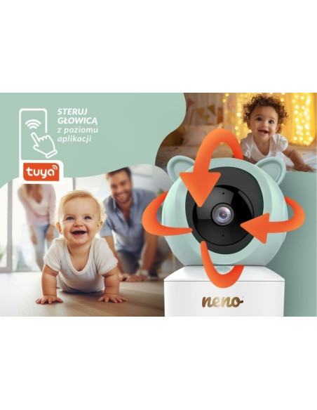 UP-NEN-MAM-NN009,Neno Ivo – video-monitor rotativ cu receptor, conectare si prin telefon