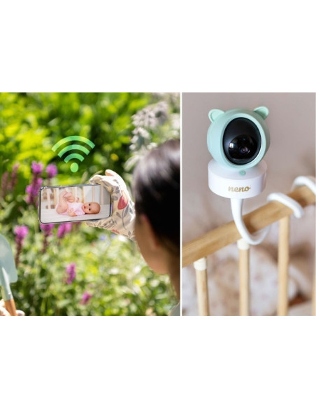 UP-NEN-MAM-NN009,Neno Ivo – video-monitor rotativ cu receptor, conectare si prin telefon