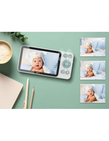 UP-NEN-MAM-NN009,Neno Ivo – video-monitor rotativ cu receptor, conectare si prin telefon