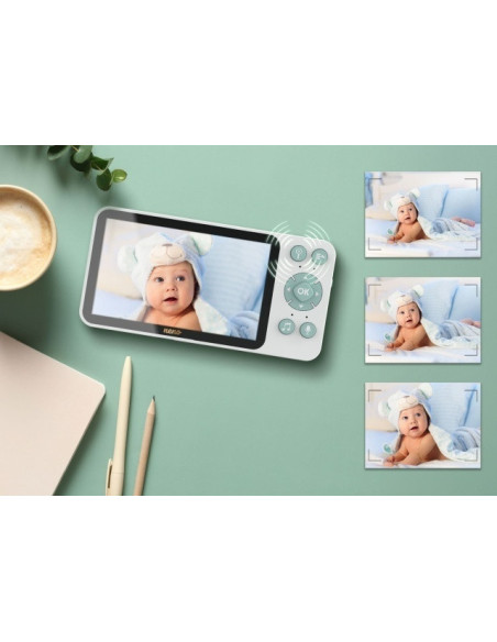 UP-NEN-MAM-NN009,Neno Ivo – video-monitor rotativ cu receptor, conectare si prin telefon