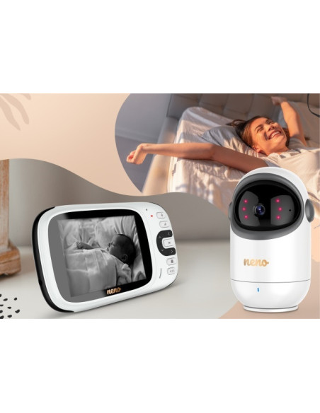 UP-NEN-MAM-NN007,Neno Berkano – monitor electronic pentru bebeluși cu receptor wireless