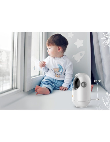 UP-NEN-MAM-NN007,Neno Berkano – monitor electronic pentru bebeluși cu receptor wireless