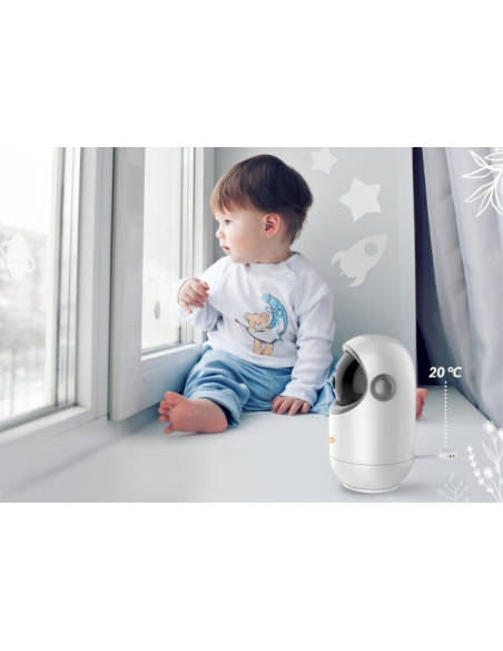 UP-NEN-MAM-NN007,Neno Berkano – monitor electronic pentru bebeluși cu receptor wireless