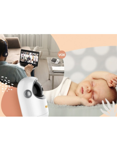 UP-NEN-MAM-NN007,Neno Berkano – monitor electronic pentru bebeluși cu receptor wireless