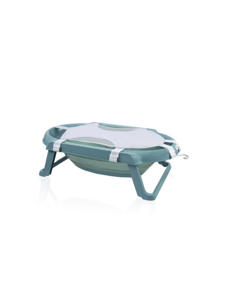 UP-bj_5964,Set cadita pliabila de baie Babyjem, 5 piese, turcoaz
