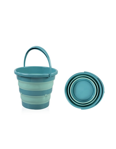 UP-bj_5964,Set cadita pliabila de baie Babyjem, 5 piese, turcoaz