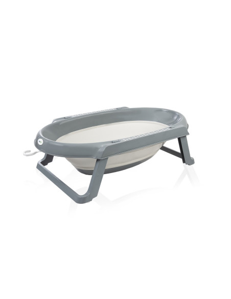 UP-bj_5965,Set cadita pliabila de baie Babyjem, 5 piese, antracit