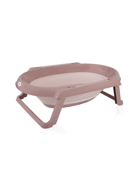 UP-bj_5966,Set cadita pliabila de baie Babyjem, 5 piese, somon