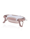 UP-bj_5966,Set cadita pliabila de baie Babyjem, 5 piese, somon