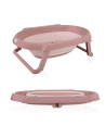 UP-bj_5966,Set cadita pliabila de baie Babyjem, 5 piese, somon