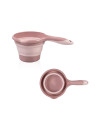 UP-bj_5966,Set cadita pliabila de baie Babyjem, 5 piese, somon