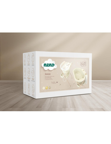 UP-NEN-BAB-ME017,Neno Breza - Cadita 2 in 1 cu salteluta de schimb