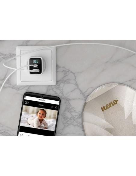 UP-NEN-DOM-LS001,Adaptor priza 35W cu incarcare rapida si protectie supracurent
