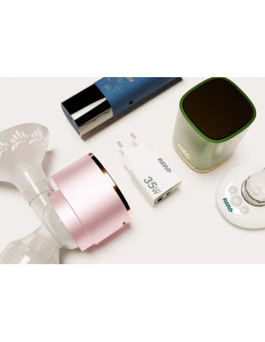 UP-NEN-DOM-LS001,Adaptor priza 35W cu incarcare rapida si protectie supracurent