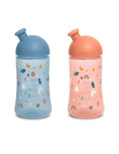 UP-8426420072069,Sticlă de apă sport, 270 ml, roz, Forest, Suavinex 2