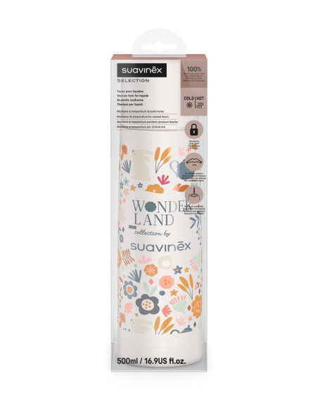 UP-8426420901031,Termos pentru lichide Wonder, 500 ml, liberty, Suavinex