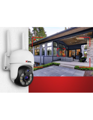 UP-XBL-HOM-DV009,Neno Xblitz Armor 400 - Cameră de supraveghere pentru exterior AI Tracking, Night Vision