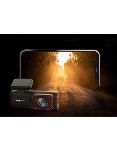 UP-XBL-CAR-DR075,Neno Xblitz X4 - Cameră auto Wi-Fi, 2.5K UHD, WDR, G-Sensor, Mod Parcare, Wi-Fi, Ecran IPS 1.5”