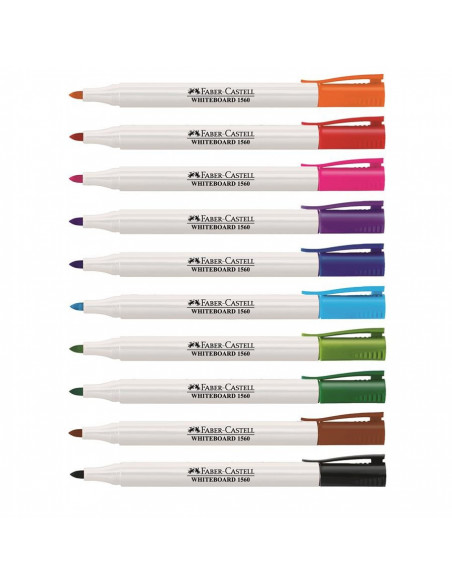 FC156052,MARKER WHITEBOARD BLEU SLIM 1560 FABER-CASTELL FC156052,MARKER WHITEBOARD BLEU SLIM 1560 FABER-CASTELL