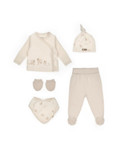 UP-BC-CSY8189,Set de 5 piese pentru nou nascut, Lamb, BabyCosy 2