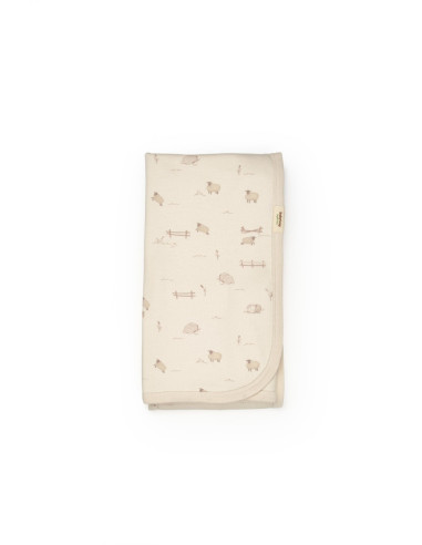UP-BC-CSY8190,Set de 10 piese pentru nou nascut, 100% bumbac organic, Lamb, BabyCosy