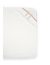 UP-BC-CSY8168,Paturica pentru nou nascut, 100% bumbac organic, Bow, BabyCosy, powder