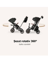 3250T7060,Tricicleta ultrapliabila Qplay Comfo Max Negru