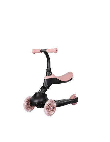 325QPSEMAEVO10,Trotineta multifunctionala 5in1 Qplay Sema EVO Roz