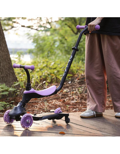 325QPSEMAEVO50,Trotineta multifunctionala 5in1 Qplay Sema EVO Violet