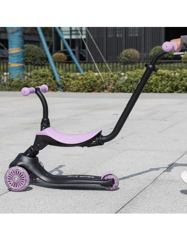 325QPSEMAEVO50,Trotineta multifunctionala 5in1 Qplay Sema EVO Violet