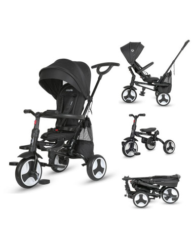 325013560,Tricicleta ultrapliabila Coccolle Spectra plus Jet Black