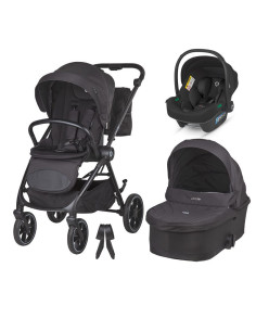 325065460325080360,Carucior modular 2in1 Coccolle Serry Jet black+ Scoica auto iSize Coccolle Knox Black