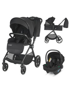324065665325080360,Carucior modular 3in1 Coccolle Lissia Anthracite+Scoica auto iSize Coccolle Knox Black