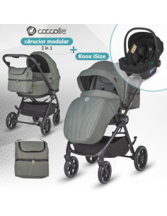 325065481325080360,Carucior modular 2in1 Coccolle Serry Moss green+ Scoica auto iSize Coccolle Knox Black 2