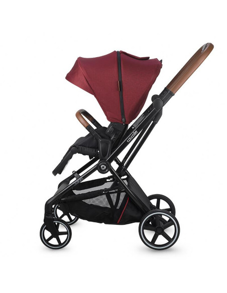 322065221325080000,Carucior modular 3in1 Coccolle Saliara Cabernet+ Scoica auto iSize Coccolle Knox Black