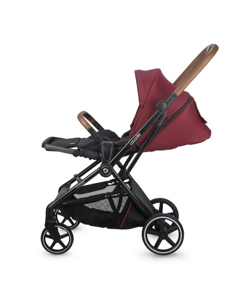 322065221325080000,Carucior modular 3in1 Coccolle Saliara Cabernet+ Scoica auto iSize Coccolle Knox Black