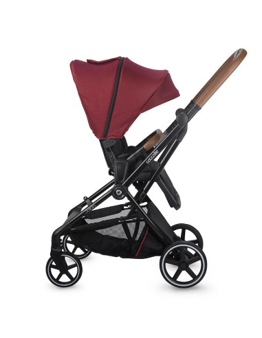 322065221325080000,Carucior modular 3in1 Coccolle Saliara Cabernet+ Scoica auto iSize Coccolle Knox Black