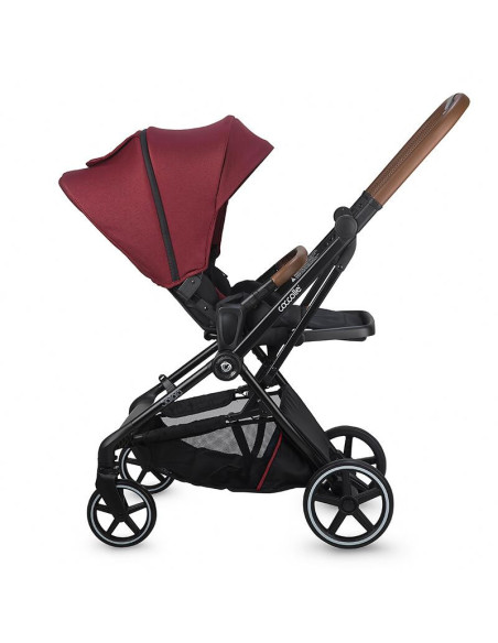 322065221325080000,Carucior modular 3in1 Coccolle Saliara Cabernet+ Scoica auto iSize Coccolle Knox Black