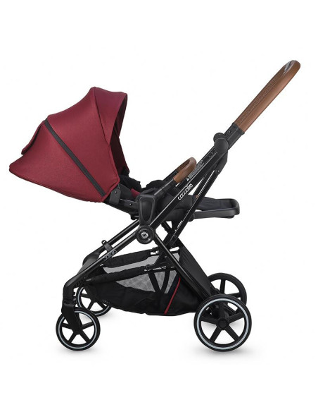322065221325080000,Carucior modular 3in1 Coccolle Saliara Cabernet+ Scoica auto iSize Coccolle Knox Black